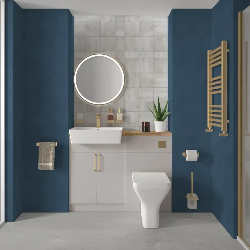 oliver cashmere 1100 fitted furniture unit with vanity toilet