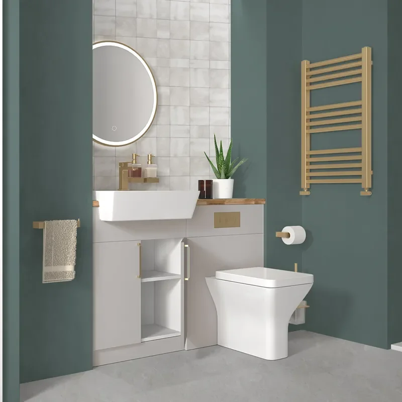 oliver 1200 cashmere vanity and toilet package