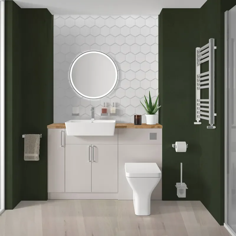 oliver cashmere 1300 basin unit with toilet suite