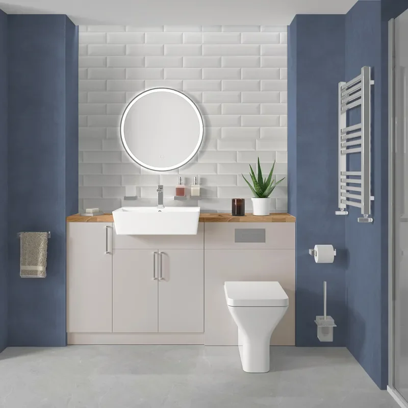oliver cashmere 1500 sink unit with wc toilet complete suite
