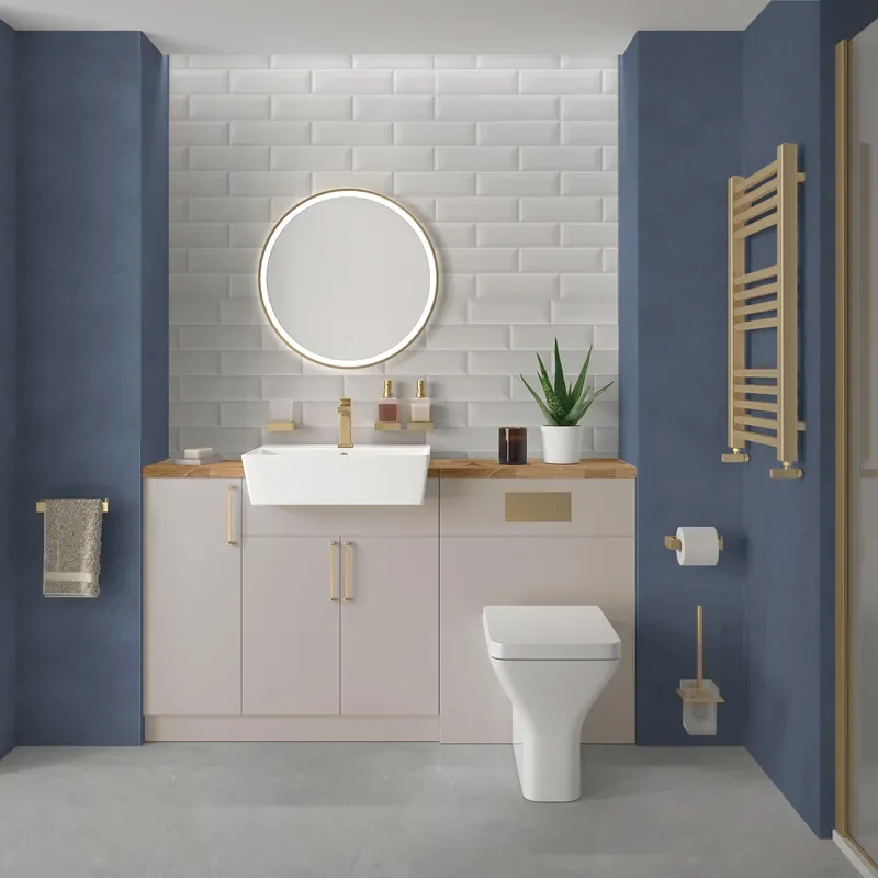 oliver cashmere 1500 sink unit with wc toilet complete suite