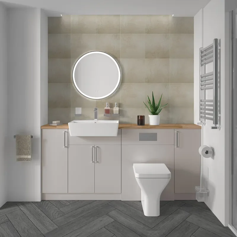 oliver cashmere 1800 vanity and wc toilet pack