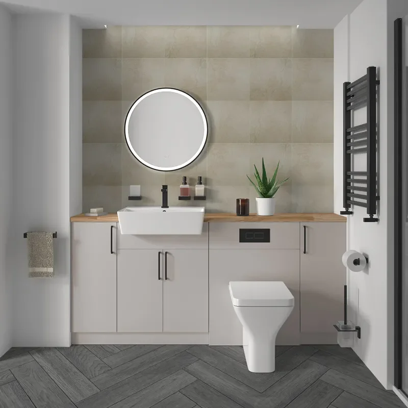oliver cashmere 1800 vanity and wc toilet pack