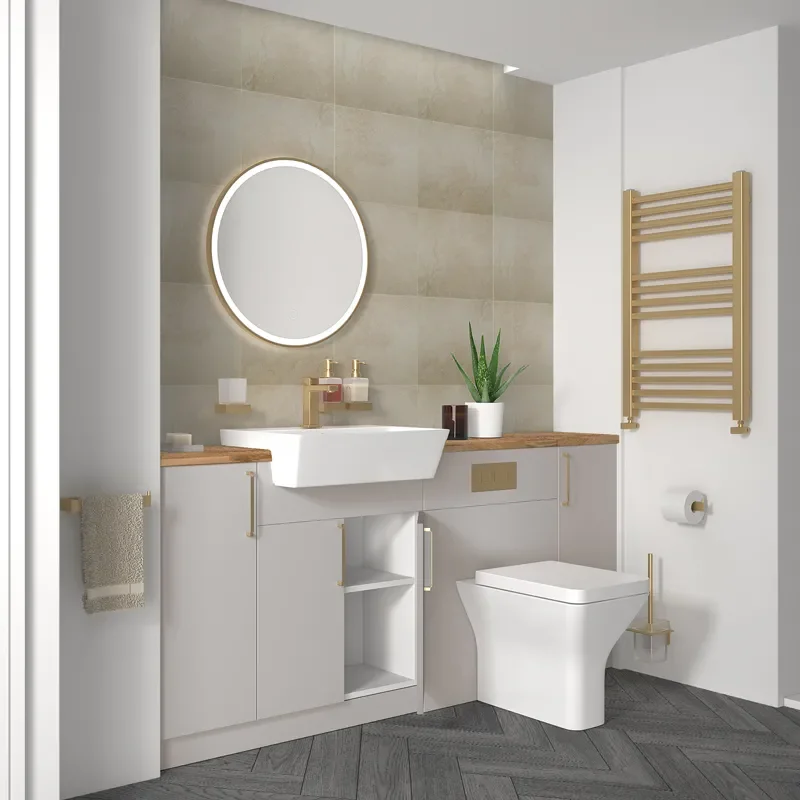 oliver cashmere 1800 vanity and wc toilet pack