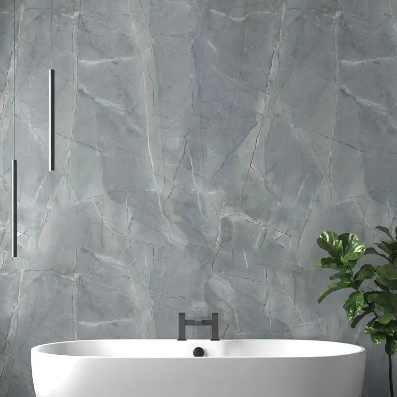 perform panel wet wall verde marble various sizes square edge or nu-lock