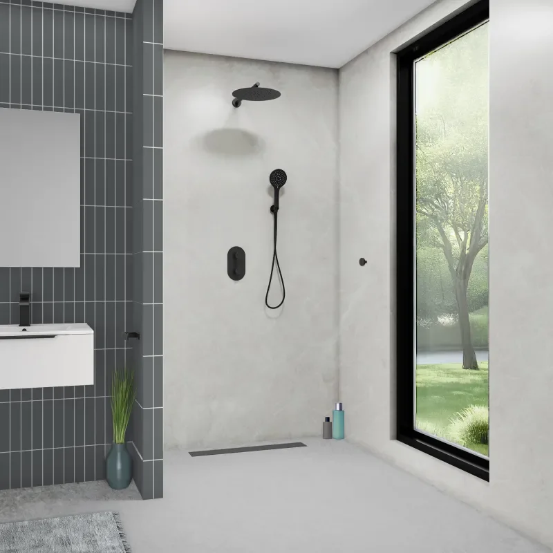 perform panel wet wall white bonito various sizes square edge or nu-lock