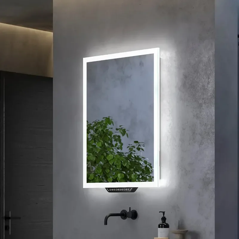 Main Lifestyle Image for Luka 700 x 600mm Illuminated Mirror with Alexa