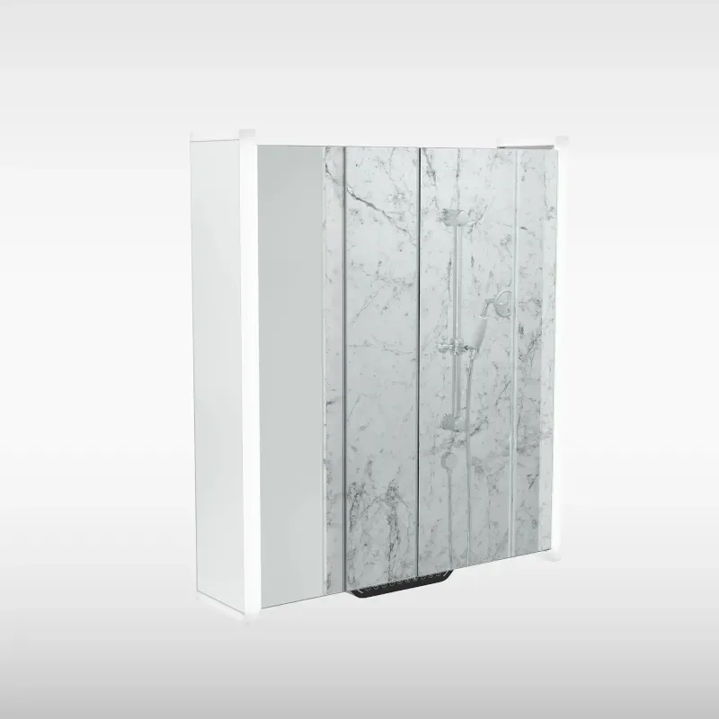 Transparent Cut-out Image for Luka Illuminated Mirror Cabinet with Alexa