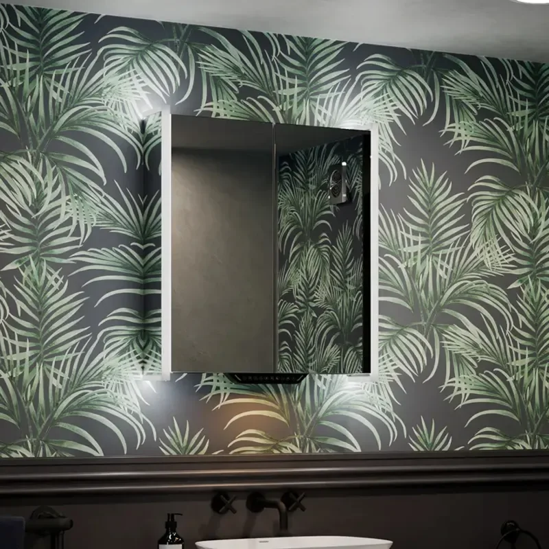 Main Lifestyle Image for Luka LED Mirror Cabinet 700 x 600mm