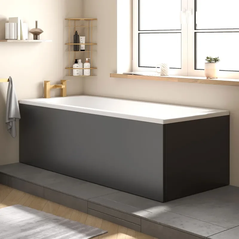 jasmine 600 black freestanding vanity unit