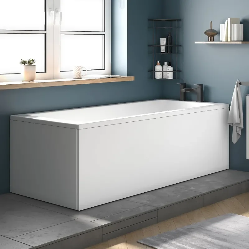 jasmine bath front panel 1700 matt white