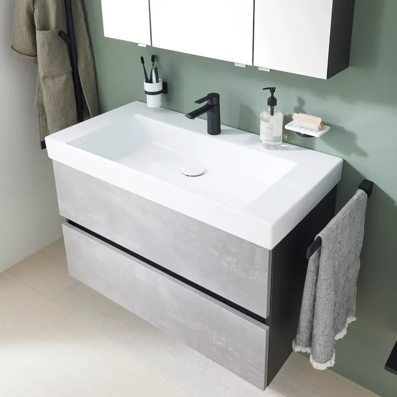 Basin Close-up for Laguna Magic 900mm Wall Hung Vanity Unit