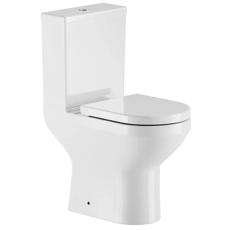 Charlie Close-coupled Comfort Height Open Back Toilet