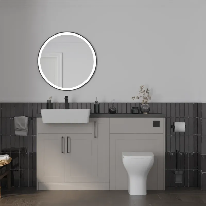 Oliver 1400 Cashmere Shaker Fitted Furniture 1 Main product image for the Oliver 1400 Cashmere Shaker Fitted Furniture 1