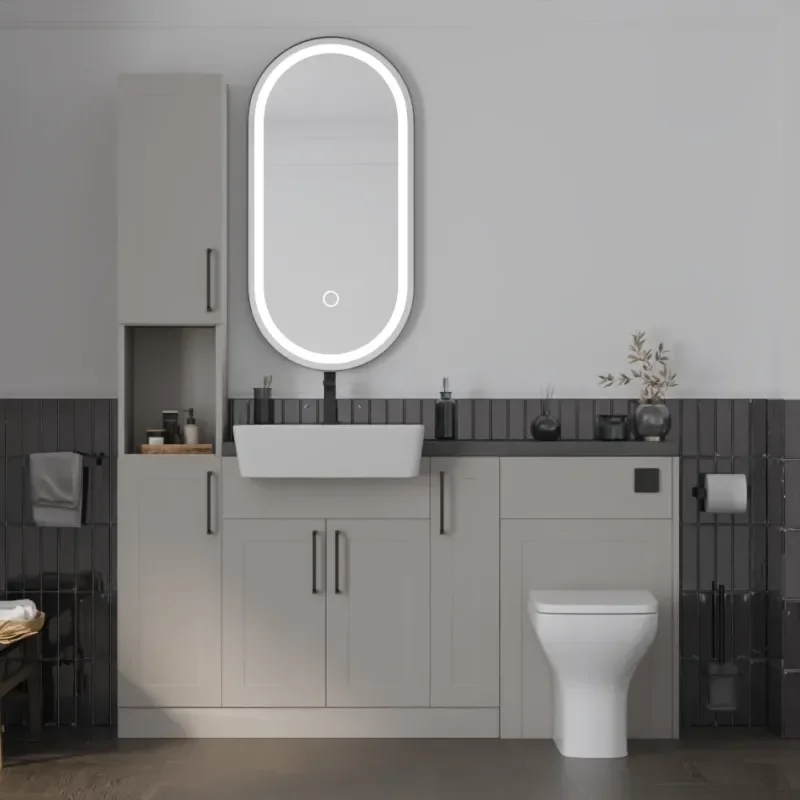 Main product image for the Oliver 1600 Cashmere Shaker Fitted Furniture 1