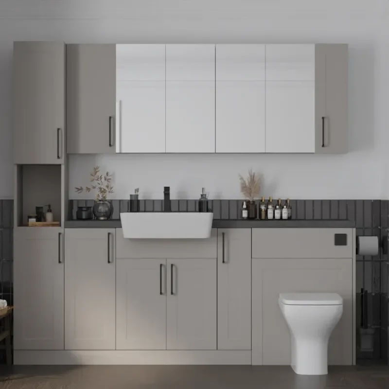 Main product image for the Oliver 2000 Cashmere Shaker Fitted Furniture 1