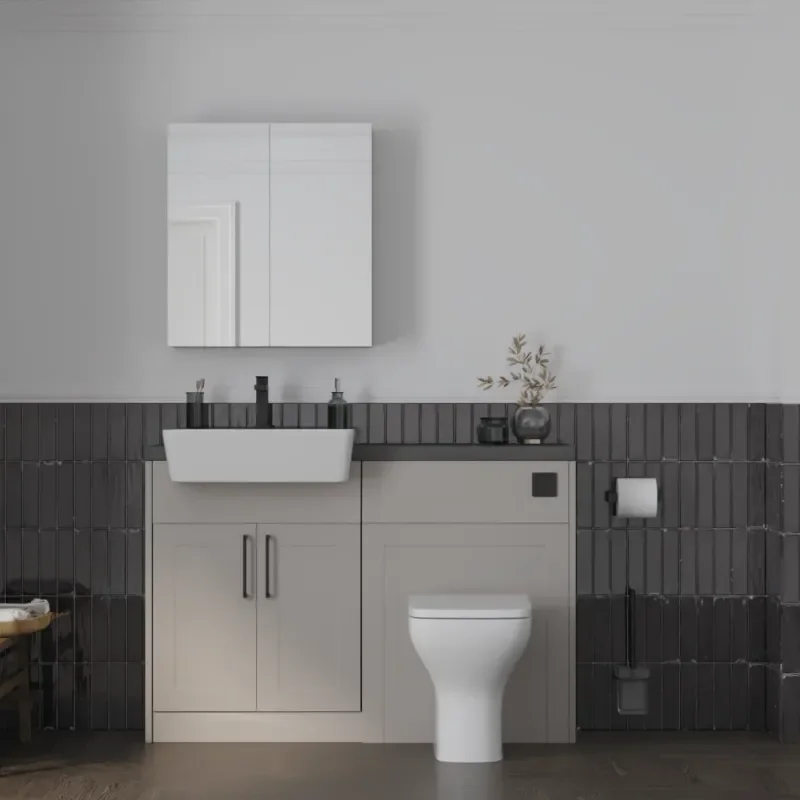 Main product image for the Oliver 1200 Fitted Cloakroom Suite 1