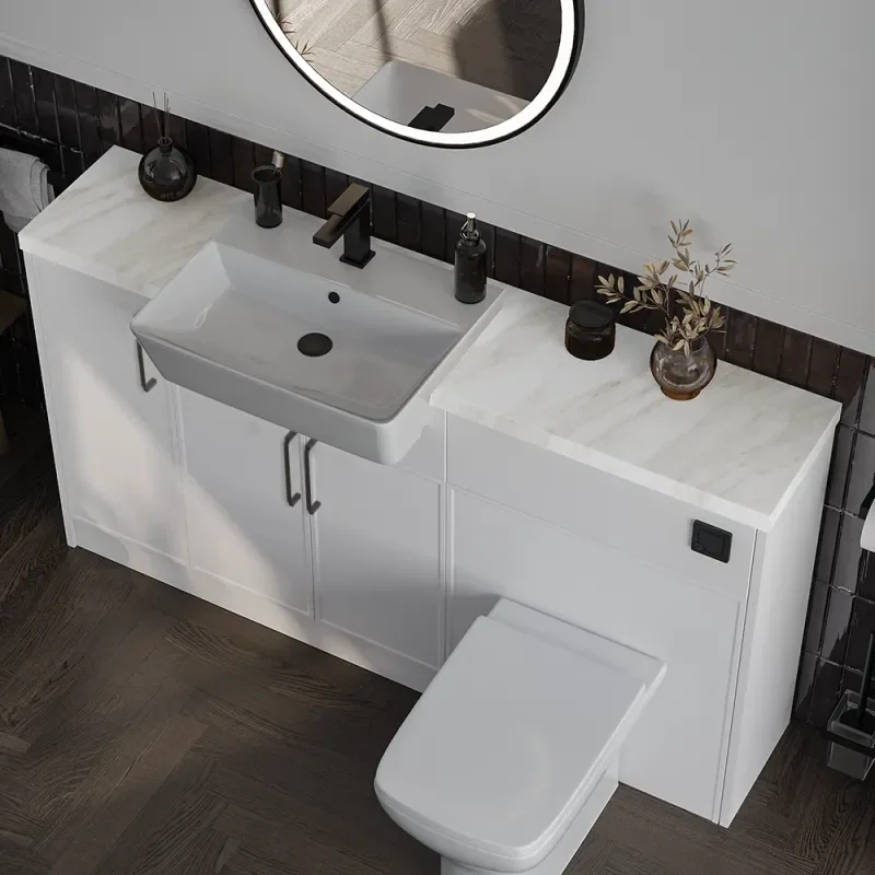 Oliver White 1400 Shaker Fitted Furniture Oliver White 1400 Shaker Fitted Furniture