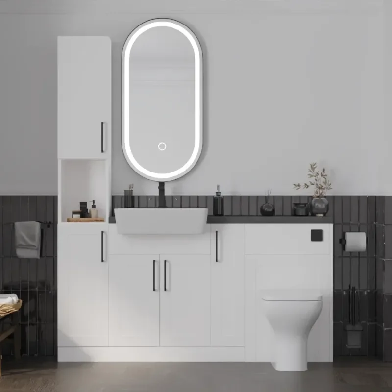 Main product image for the Oliver White 1600 Shaker Fitted Furniture 1