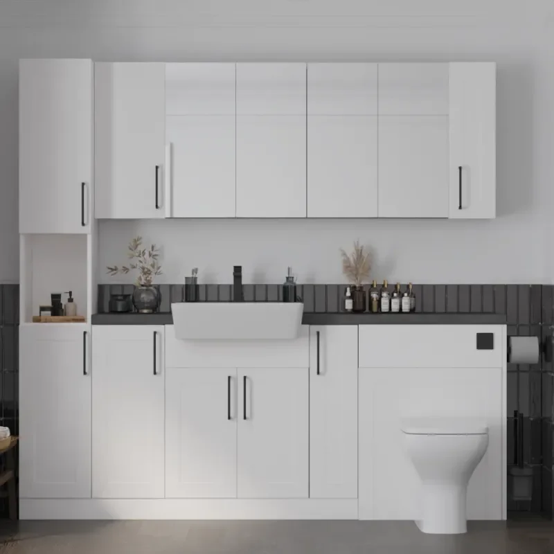 Main product image for the Oliver White 2000 Shaker Fitted Furniture 1