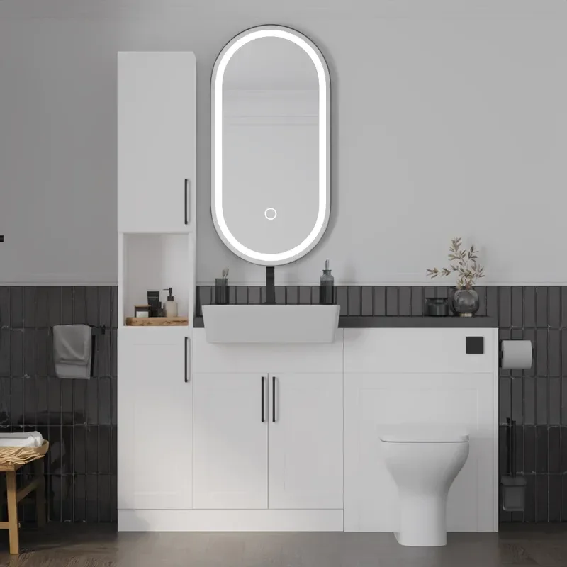 Main product image for the Oliver White 1500 Shaker Fitted Furniture 1