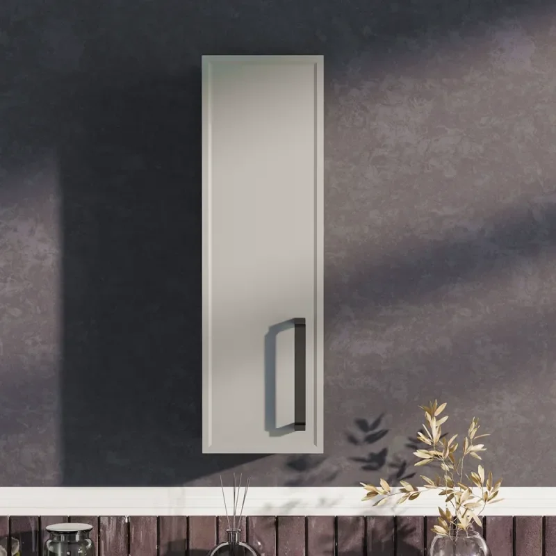 Oliver Dust Grey 200mm Wall Cabinet with Slim Shaker Door