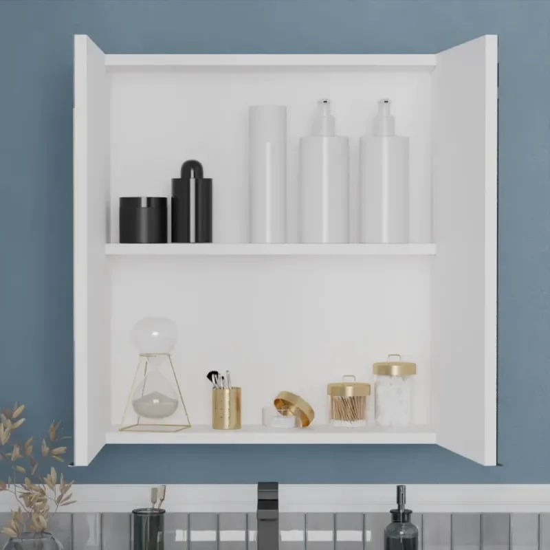 Oliver White 600mm Mirror Cabinet