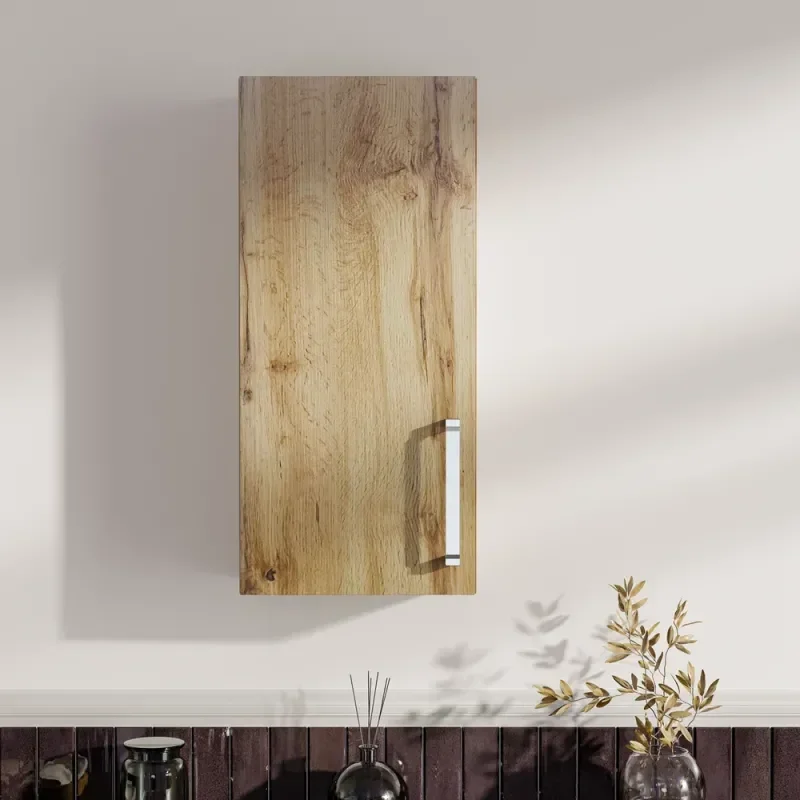 Oliver Oak 300mm Wall Cabinet