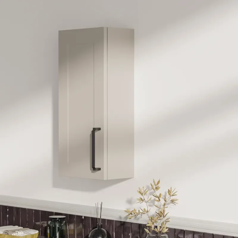 Oliver Cashmere 300mm Wall Cabinet with Shaker Door