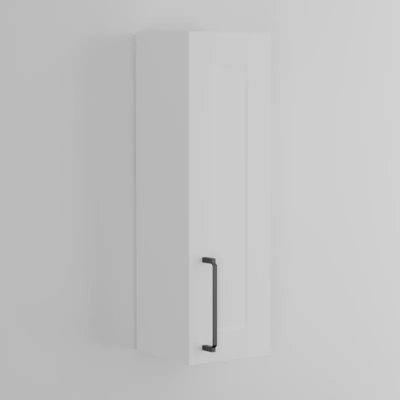 Product Image for Oliver Matt White 200mm Wall Cabinet with Shaker Door (Slim & Standard)