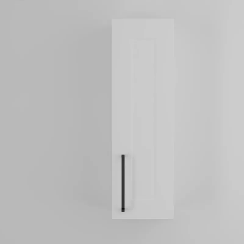 Product Image for Oliver Matt White 200mm Wall Cabinet with Shaker Door (Slim & Standard)