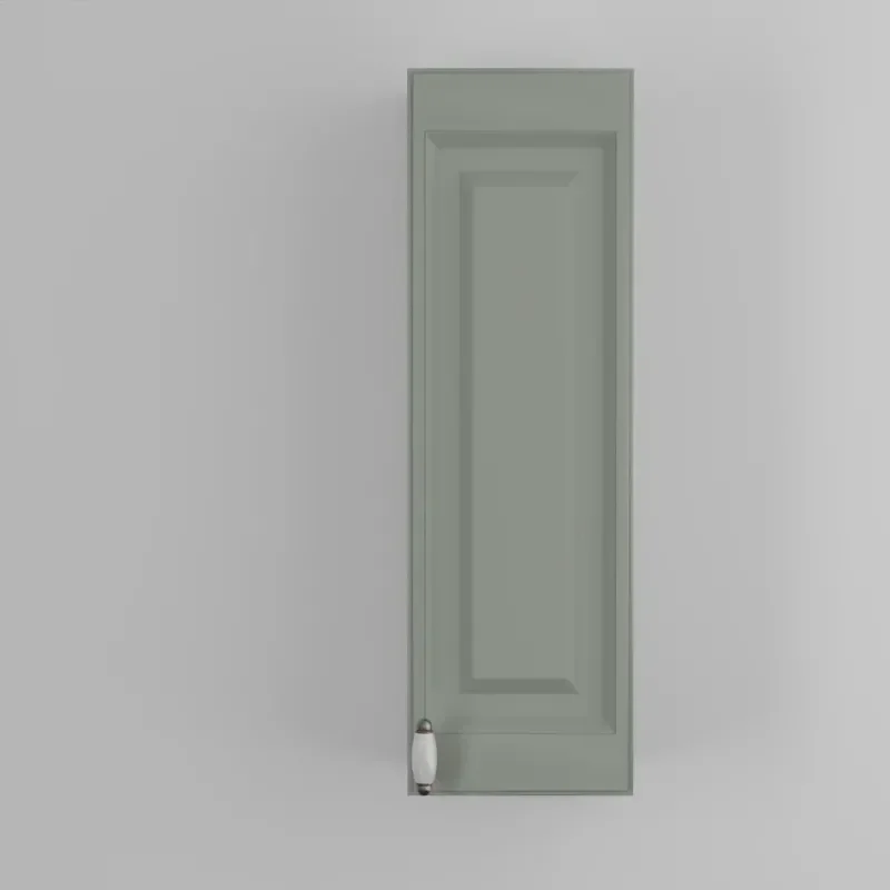 Oliver Sage Green 200mm Wall Cabinet with Traditional Shaker Door