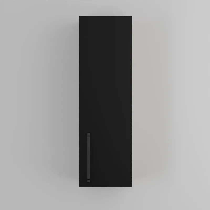 Product Image for Oliver Matt Black 200mm Wall Cabinet