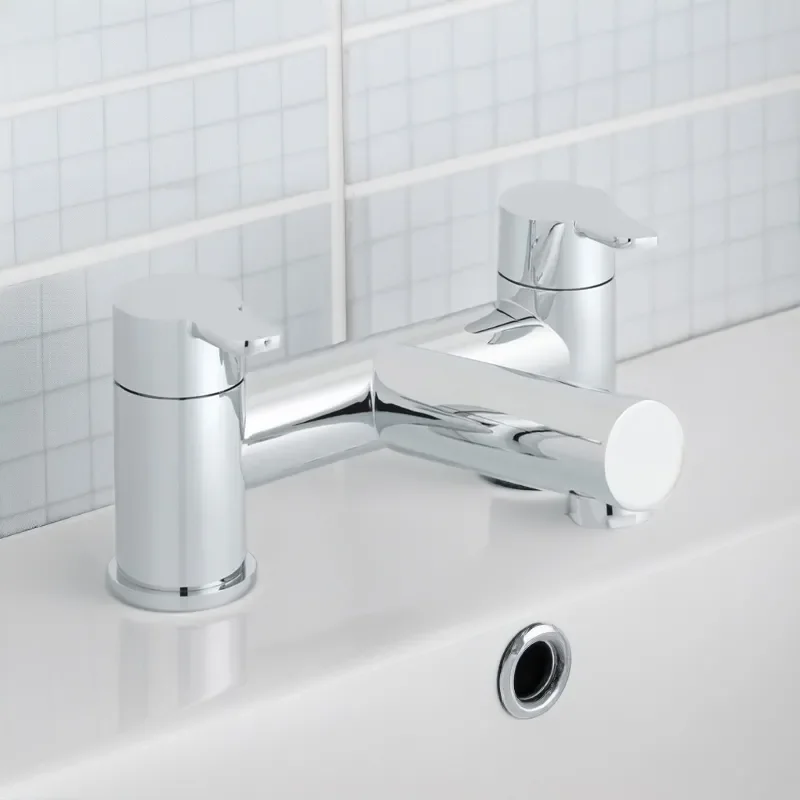 Sense 2 Hole Bath Filler Deck Mounted