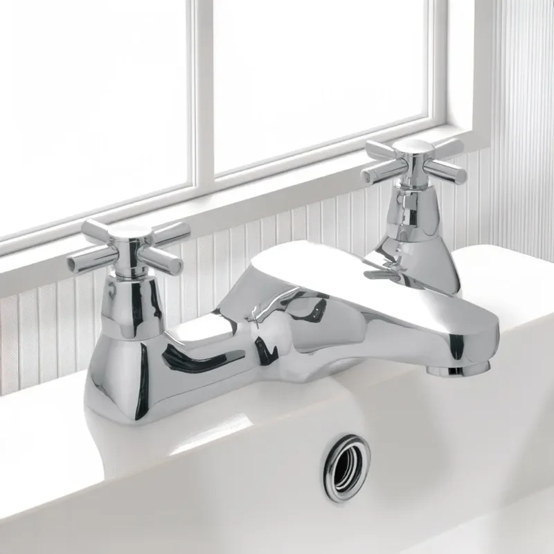 Vecta 2 Hole Bath Filler Deck Mounted