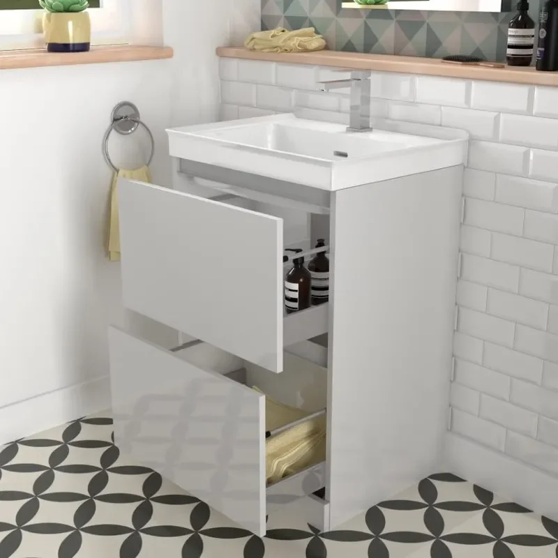 Ashford 600 Grey Basin Unit BTW Toilet