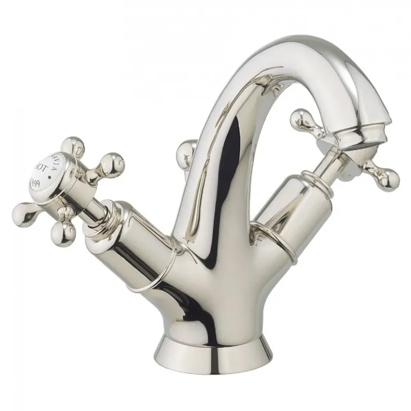 Belgravia CrossHead High Neck Mono Basin Nickel