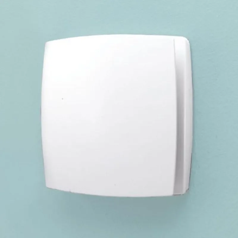 Breeze Timmer Humidity extractor Fan, White Contemporary