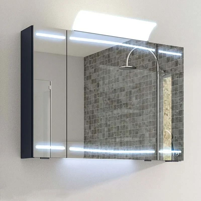 Mirror with shaver socket and light online