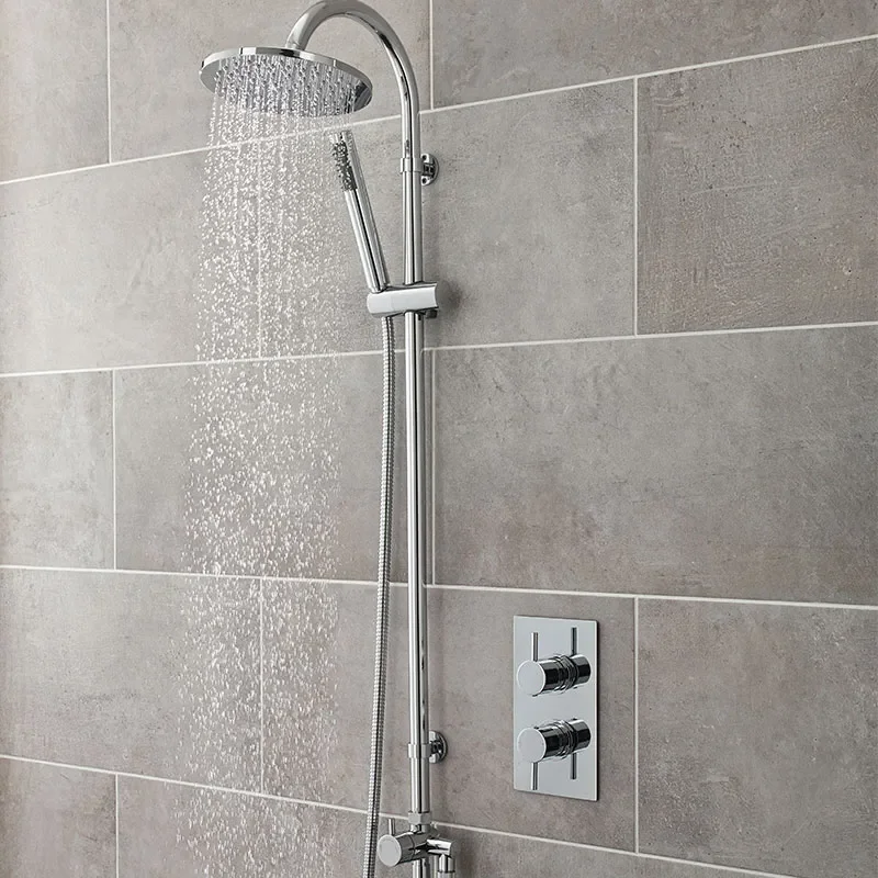 C/p Destiny Shower Kit With Concealed Outlet Elbow