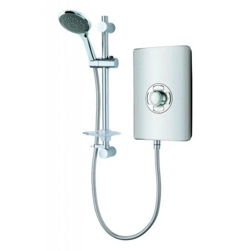 Elegance Electric Shower 8.5kW metallic and chrome