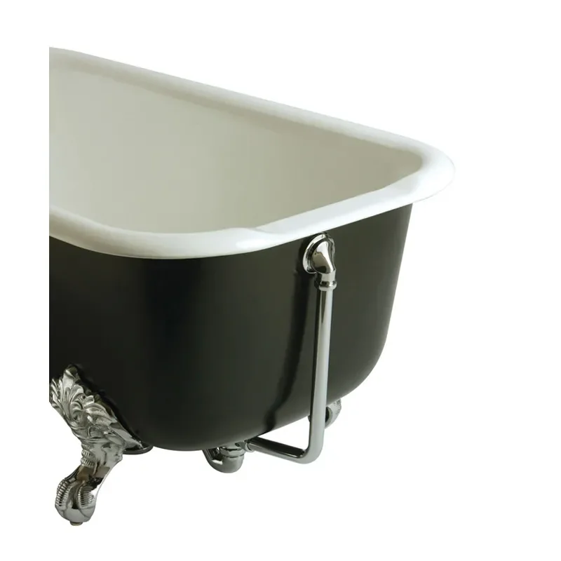 Exposed Bath Waste Pplug Chrome round