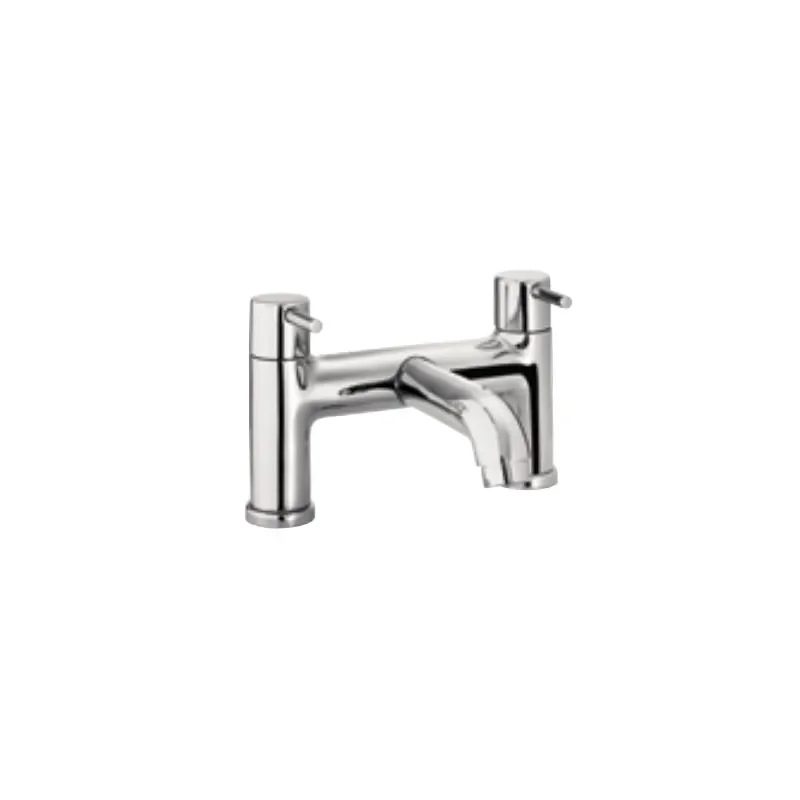 Florentine Single Hole and Double Handle Deck Mounted Bathroom Filler H Type, LP 0.3