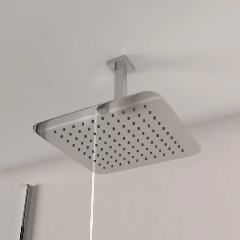 Product Image for Ribble 3 Outlet Shower Set with Vertical Shower Head, Hand Shower, Bath Filler or Body Jets