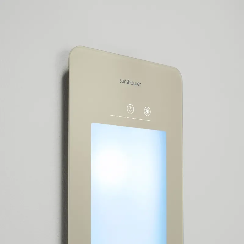 Product Image for Large Sand White Infrared & UV Shower Therapy Light - Sunshower Plus