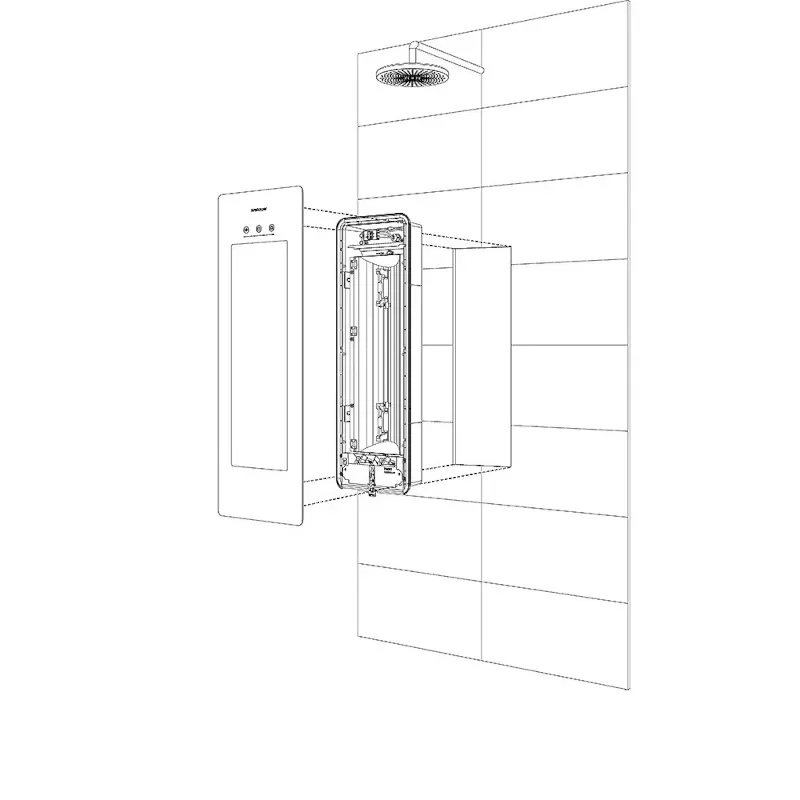 Product Image for Small Black Infrared & UV Shower Therapy Light - Sunshower Plus