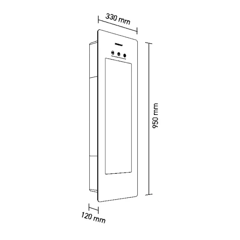 Product Image for Small Black Infrared & UV Shower Therapy Light - Sunshower Plus