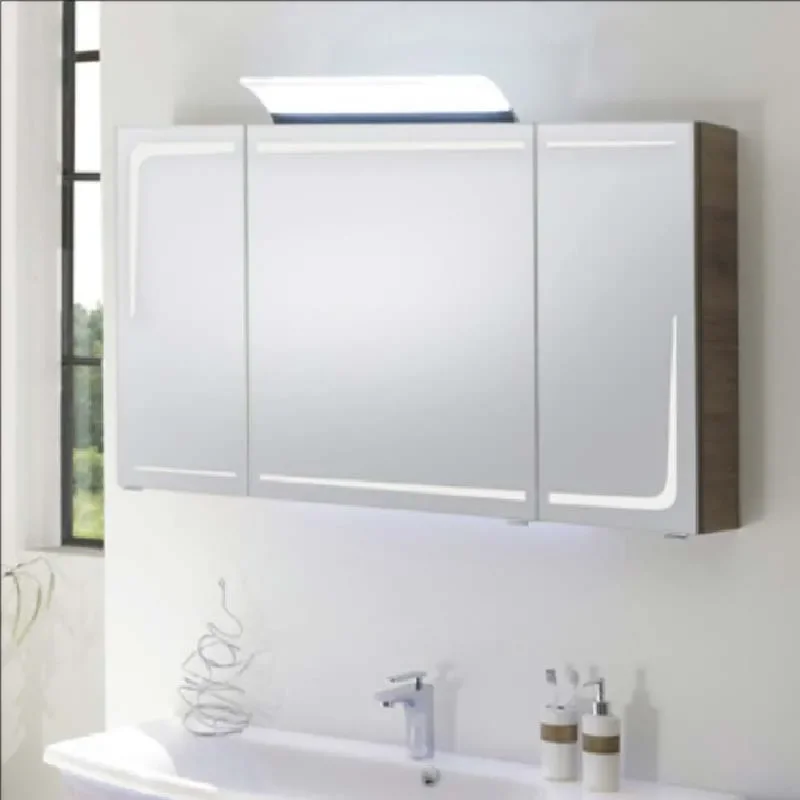 Solitaire 7005 2/3 Door Bathroom Mirror Cabinet with LED lights