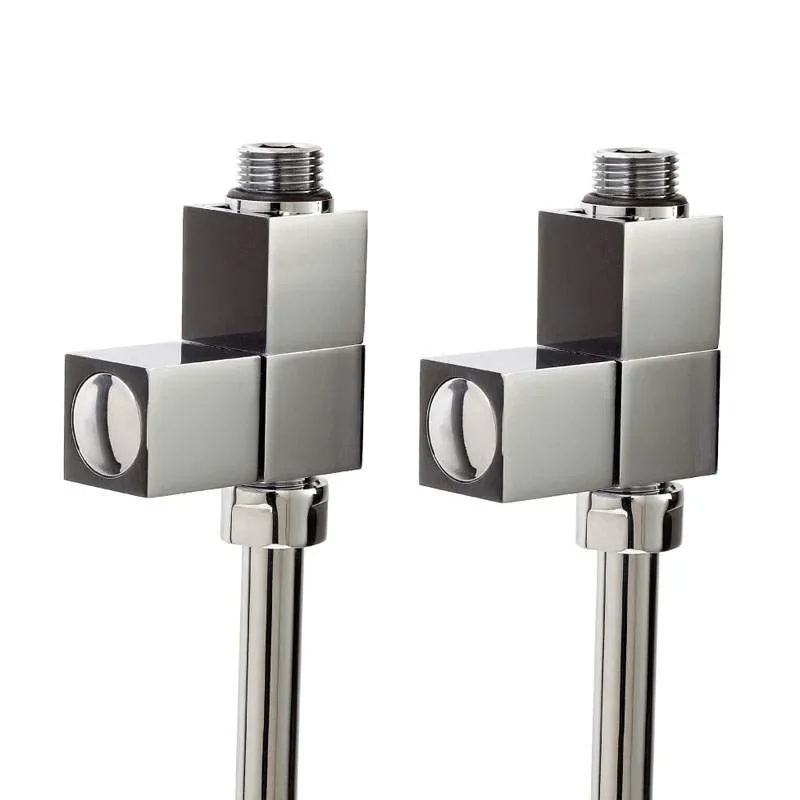 RADS Square Straight Radiator Valves