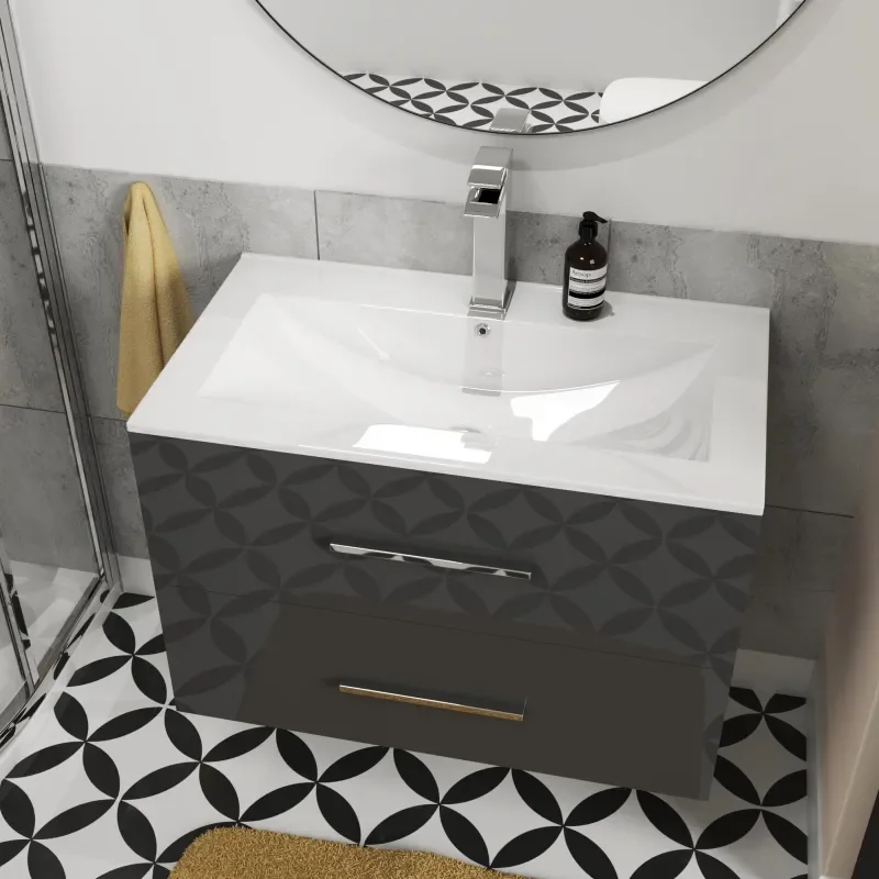 Extra Product Image For Sonix Ceramic Basin Grey 1